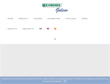 Tablet Screenshot of galeno.com